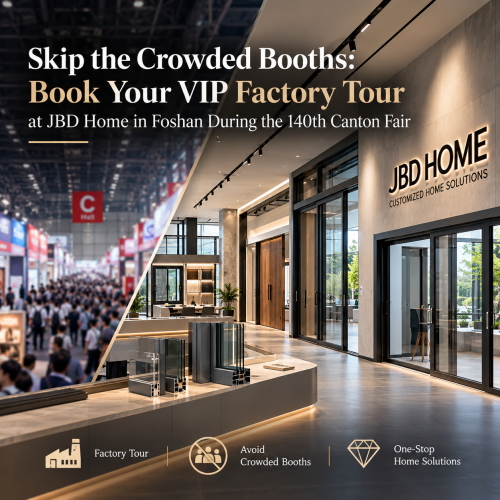Skip the Crowded Booths: Book Your VIP Factory Tour at JBD Home in Foshan During the 140th Canton Fair