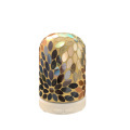 Golden Mosaic Ceramic Aroma Diffuser with LED Light1