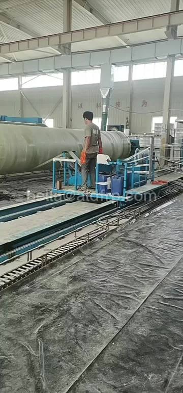 pipe filament winding machine