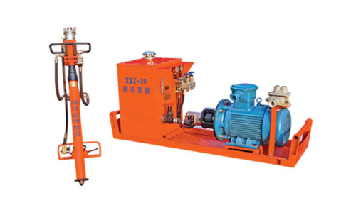 What is the working principle of the anchor bolt drilling vehicle? How does it enhance geological stability?