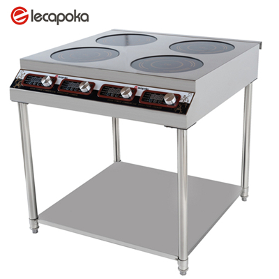 high quality stainless 220v portable electrical 4 burner induction cooker for commercial kitchen appliance