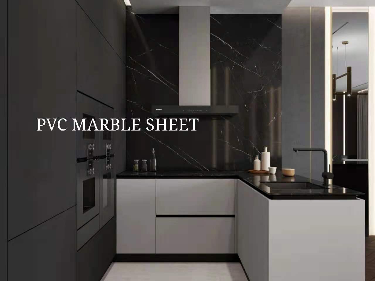 Hot Popular Top Quality Marble PVC Panel Stone Plastic Composite Flooring UV Mable Sheet