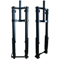 High-Quality 20", "24", "26 Inch MTB Double Crown Suspension Fat Tire Electric eBike Forks and Inverted Bicycle Parts1