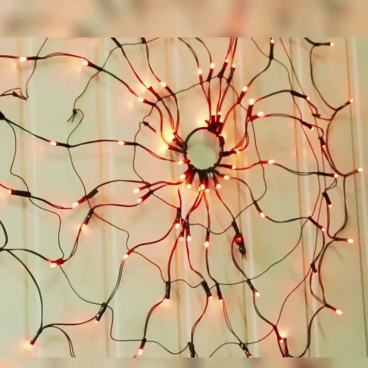 Halloween Spider Web Light