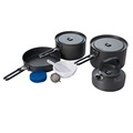 Fire-Maple FEAST 4 Black Aluminum Camping Cookware Set1