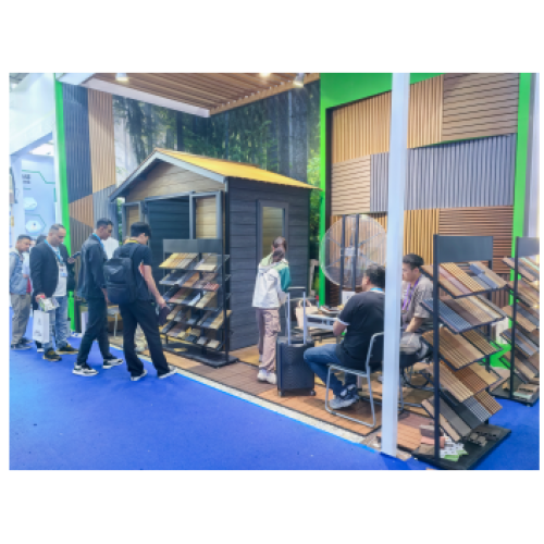 Inovação WPC e vida sustentável: nossas soluções completas para construção externa brilham na Industry Expo