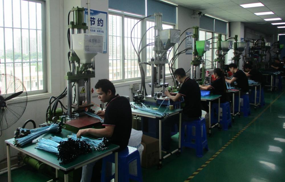 Interior view of the factory building