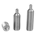 Customizable Hexagon Socket Ball Point Ball Spring Plunger Set Screws in Stainless Steel - Metric Sizes with Black Finish1