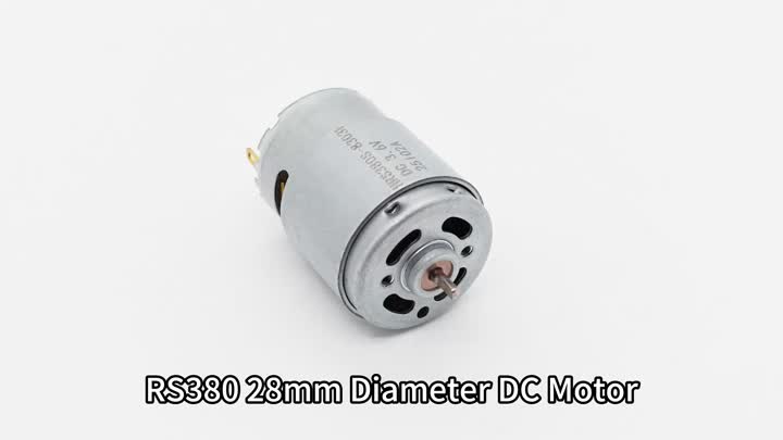Yüksek Performanslı 380° Fırçalı DC Motor