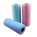 China Factory Jumbo Rolls Cheap Multi-purpose Printing Spunlace Nonwoven Cleaning Cloth1
