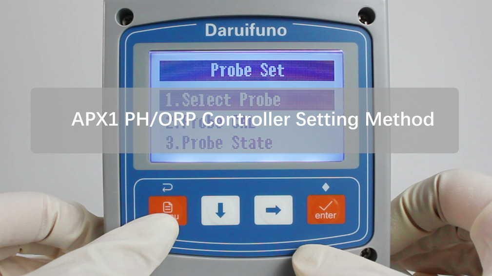 APX1 PH/ORP Controller Setting Operation