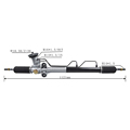 High Quality Power Steering Rack For HYUNDAI SONATA KIA OPTIMA/MAGENTIS 57700-09000 5770009000 Steering Gears1