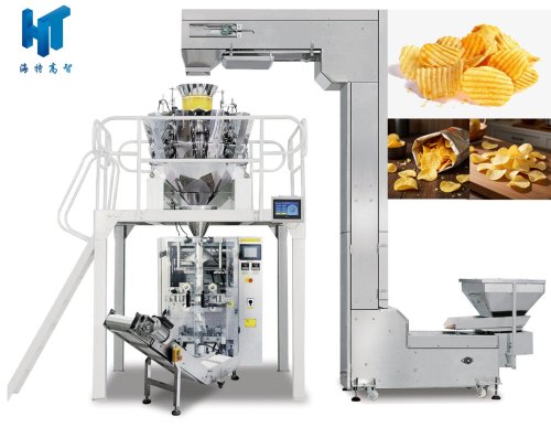 Bagaimanakah pembungkusan cip kentang dapat mencapai kecekapan dan ketepatan yang tinggi?