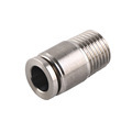 Stainless Steel Push-in Fittings for Pneumatic Systems - MPOC Hexagon Socket Head Male Connector for Air Restaurants and Printing Shops1