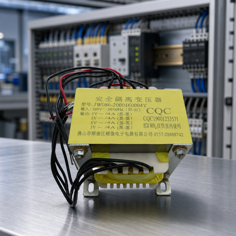 Unternehmensnachrichten | Die Trenntransformatoren der Serie JW086 mit vier Ausgängen von Precision Electronics bieten weiterhin zuverlässige Unterstützung für die industrielle Automatisierung.