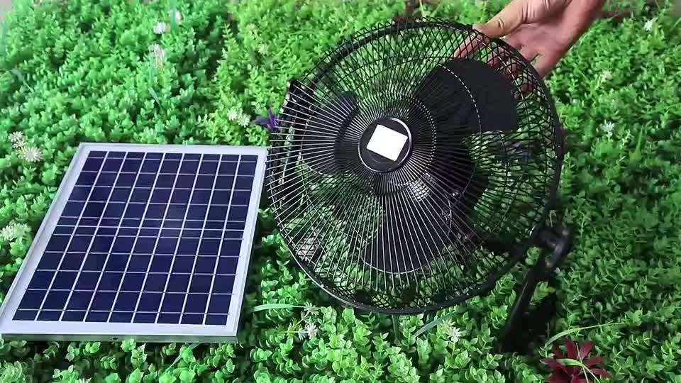 Fã de ventilador de ventilador alimentado pelo painel solar Mini exaustão para o equipamento de estufa Motorhome House ao ar livre1