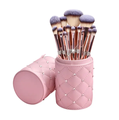 HMU Makeup Brush Set with Diamond Case and Custom Logo1