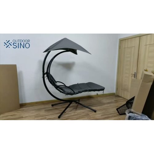 Изготовленное на заказ садовое подвесное кресло-качалка из ротанга