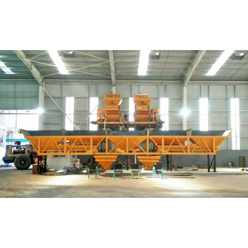 2*HZS75 Concrete batching plants for Sale