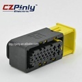 HDSCS Female Tyco Amp 16 Pin Waterproof Truck Wire Harness Connector1