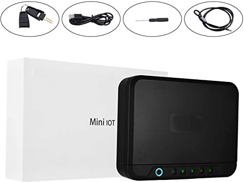 HP400 Smart Bluetooth  Fingerprint Gun Safe Box