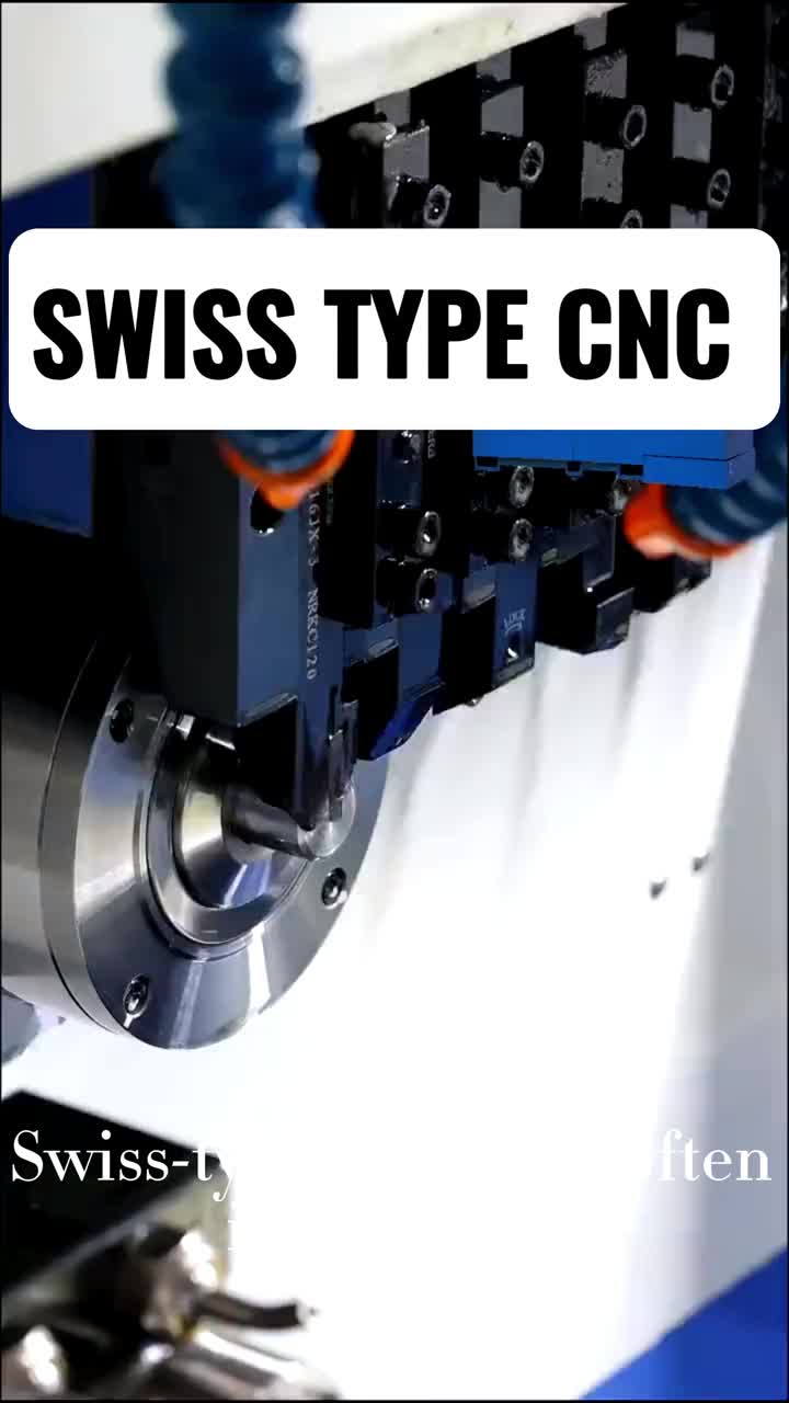 Swiss type machine