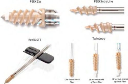 Anwendung von Peek in Arthroskopie