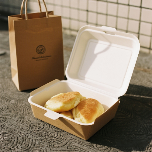 New Kraft Paper Food Container