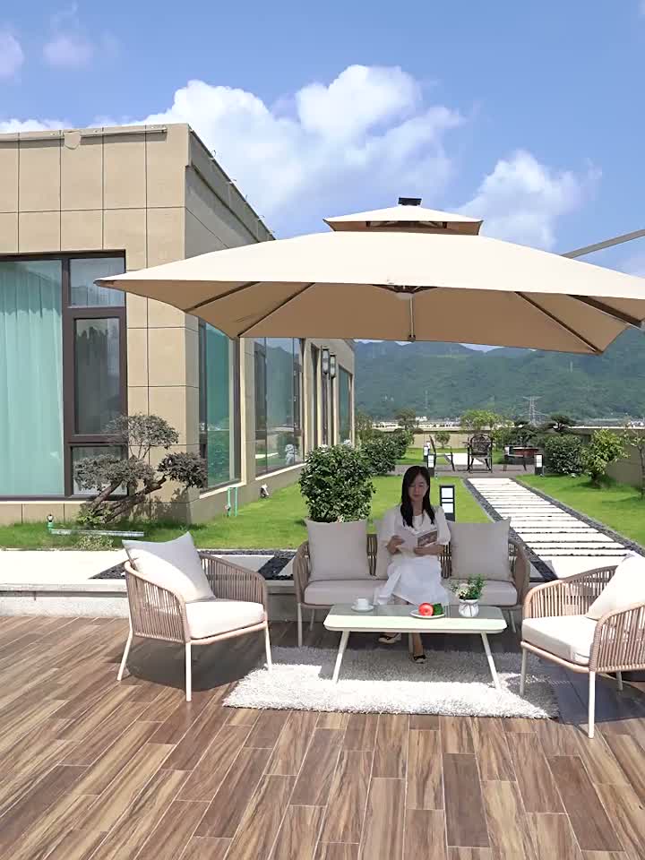 Roman umbrella display video1