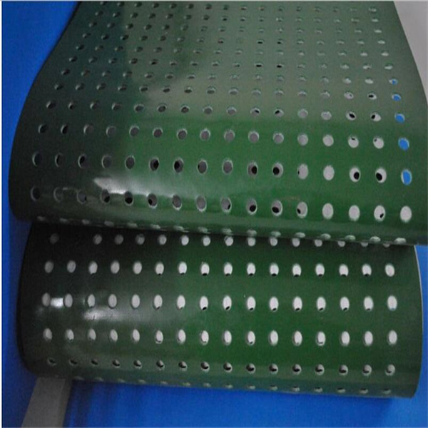 Benzi transportoare din PVC perforate