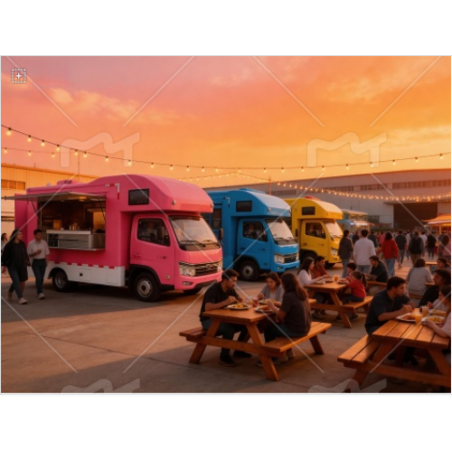 روندهای خدمات غذای سیار که بازار جهانی کامیون مواد غذایی را در سال 2026 شکل می دهد