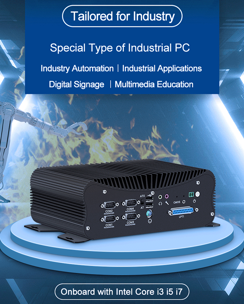 X45G PC Industri Fanless