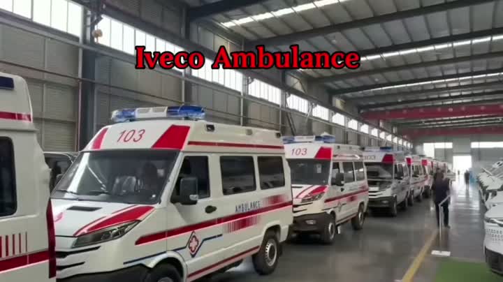 Euro 6 Emisión Ambulancia del volante izquierdo del volante