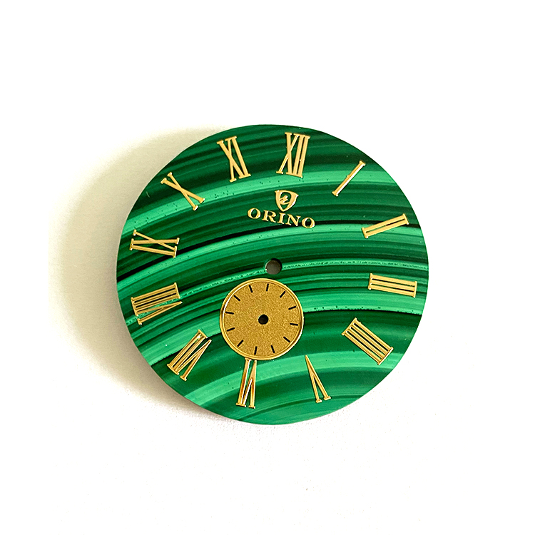 Malachite Gemstone Dial