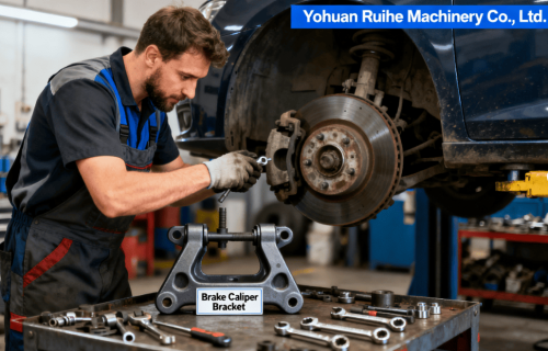 Yuhuan Ruihe Machinery Co., Ltd.: Pioneira na excelência global de suporte de pinça de freio automotivo com conformidade IATF 16949 e engenharia de precisão