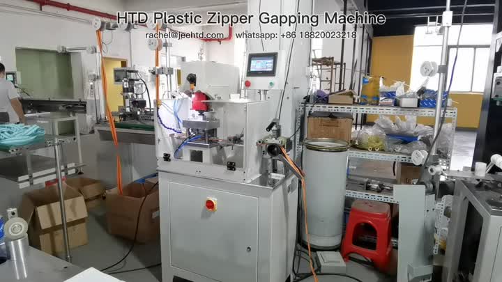 Gappmaskin med dragkedja i plast - HTD