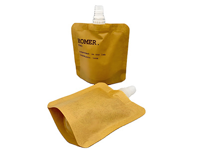 What products are suitable for kraft paper packaging spout bags?
