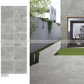 Travertine Design Anti Slip Outdoor Paver Tiles - EB266171
