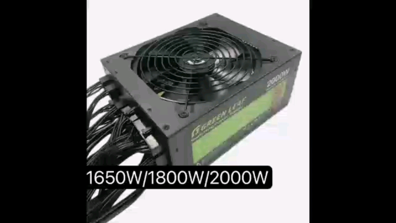 Green Leaf Newest Full Module Psu Fast Speed Gold Power Supply ATX  24pin server 1800w Min ing power supply1