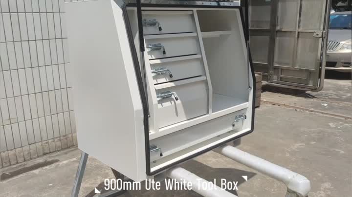 900 mm Ute White Tool Box