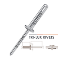 Aluminum Trebol Rivets - Factory Direct Metal Pop Blind Rivets for Lantern Type1