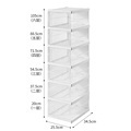 Folding Plastic Shoe Storage and Display Box1