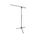 Classic Floor Iron Black/White Tripod Desktop Microphone Stand for Studios1