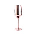 Luxury Crystal Wine Set: Rose Gold Red Wine Glasses, Whisky Glasses, and Champagne Flutes in Elegant Tulip Design - Perfect Gift1
