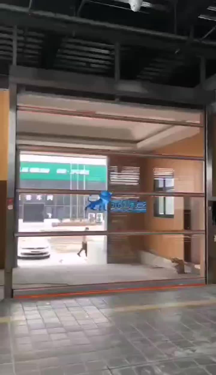 transparent PVC high speed door 