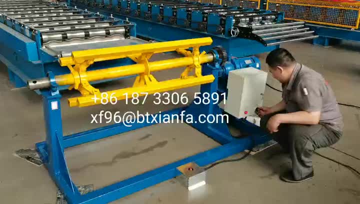 5 tons Electric Decoiler