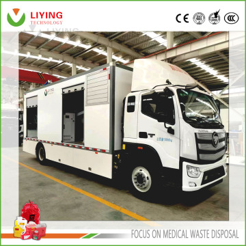 medical waste disinfection vehicle