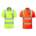 Customized High Visibility Reflective Logo Vest and T-Shirt1