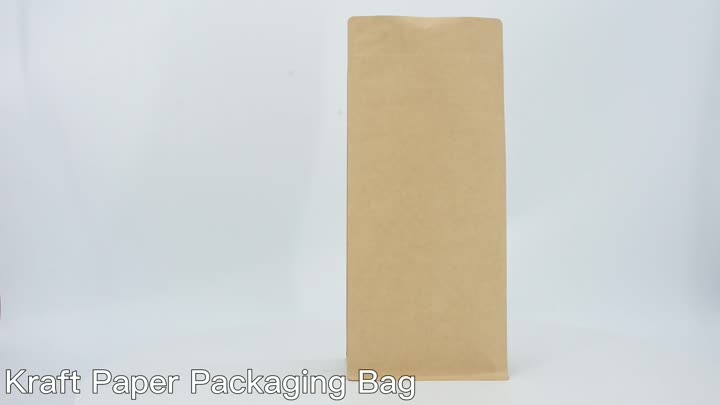 Bolsa de embalaje de papel kraft