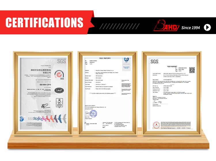 สูญญากาศความต้านทานการกัดกร่อนขึ้นรูป acrylonitrile-butadiene- แผ่นพลาสติก AB